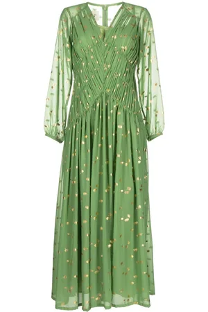 Bambah Kaftan mit V-Ausschnitt