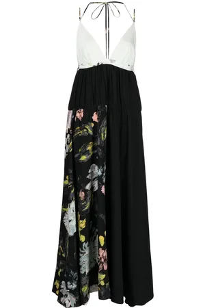 Joseph Seidenkleid mit Blumen-Print