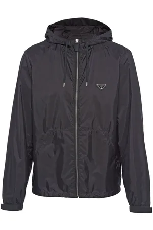 Prada Kapuzenjacke aus Re-Nylon