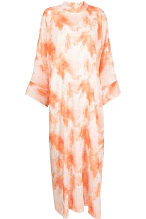 Bambah Kaftan mit Stehkragen
