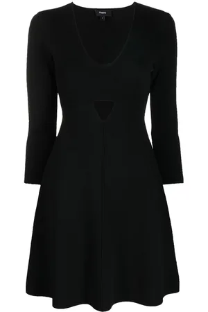 THEORY Minikleid mit Cut-Out