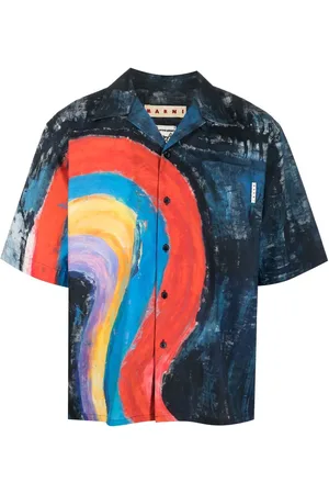 Marni Hemd mit abstraktem Print