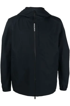 Woolrich Kapuzenjacke mit Logo-Print
