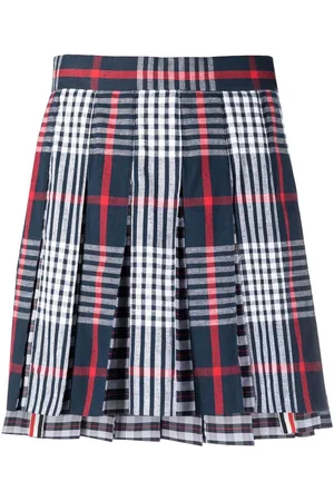 Thom Browne Asymmetrischer Rock mit Faltendetails