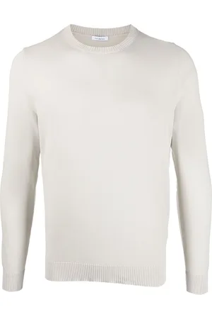 Malo Pullover mit gerippten Details