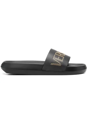 VERSACE Pantoletten mit Nieten
