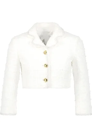 Giambattista Valli Cropped-Jacke aus Tweed