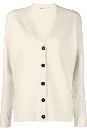 Jil Sander Cardigan mit V-Ausschnitt