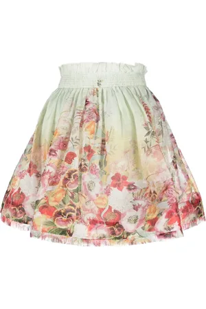 ZIMMERMANN Minirock mit Blumen-Print