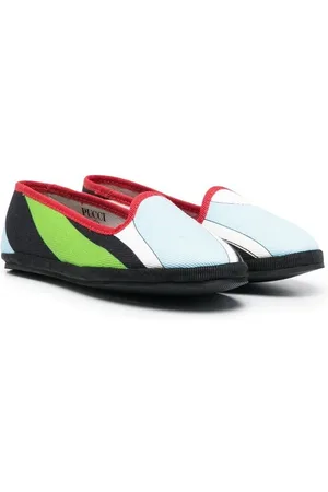 PUCCI Junior Gemusterte Ballerinas aus Canvas
