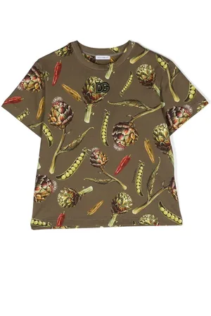 Dolce & Gabbana T-Shirt mit Blumen-Print