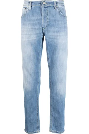 Dondup Ausgeblichene Straight-Leg-Jeans