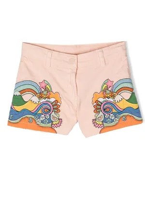 Stella McCartney "Shorts mit ""Love to Dream""-Print"