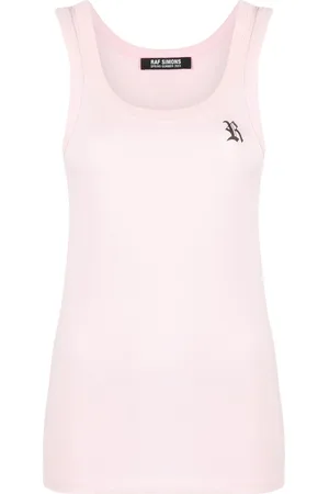 RAF SIMONS Tanktop mit Logo-Print