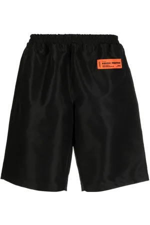 Heron Preston Joggingshorts mit Logo-Patch