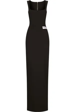 Dolce & Gabbana KIM DOLCE&GABBANA Maxikleid aus Milano-Rib