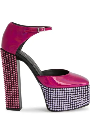 Giuseppe Zanotti Bebe Strass Sandalen 150mm
