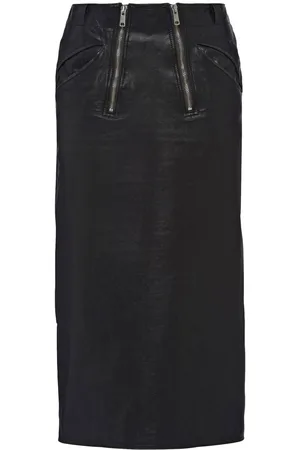 Prada Bleistiftrock aus Leder