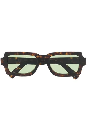 Retrosuperfuture Sonnenbrille mit eckigem Gestell