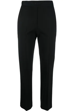 Msgm Cropped-Hose mit Logo-Bund