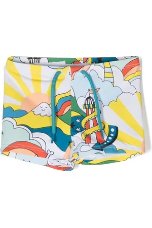 Stella McCartney Badeshorts mit grafischem Print