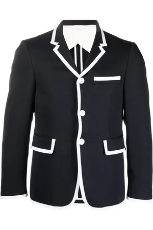 Thom Browne Sakko mit Kontrastdetails