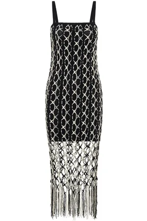 DION LEE Midikleid im Layering-Look