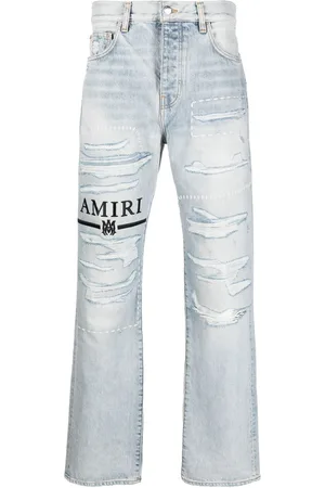 AMIRI Jeans im Distressed-Look mit Logo