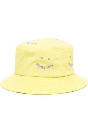 Paul Smith Lime Embroidered bucket hat
