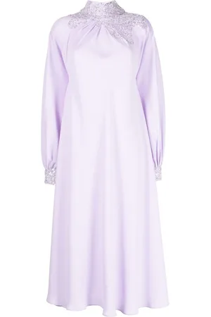 Saiid Kobeisy Besticktes Midikleid
