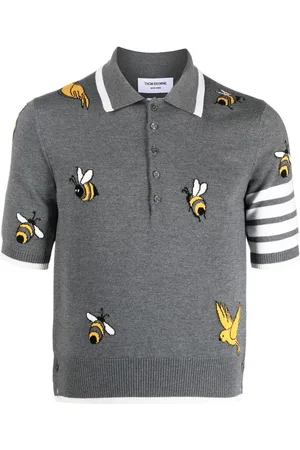 Thom Browne Gestricktes Poloshirt