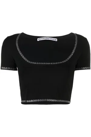 Alexander Wang T-Shirt mit U-Ausschnitt