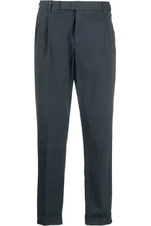 PT Torino Tapered-Hose mit Bundfalten