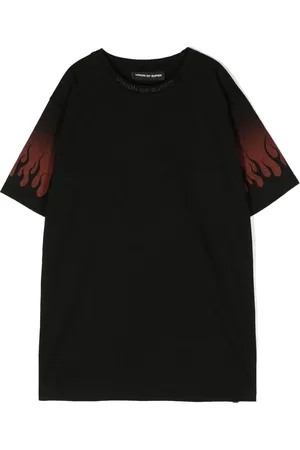Vision Of Super T-Shirt mit Flammen-Print