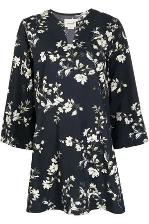 Bambah Tunika mit Blumen-Print
