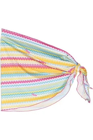 Missoni Schals - Multicolour zigzag-print scarf
