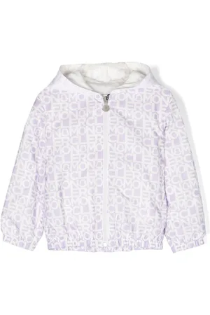 Moncler Kapuzenjacke mit Logo-Print