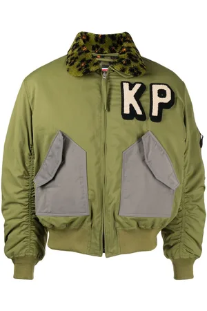 Kenzo Bomberjacke mit Logo-Stickerei