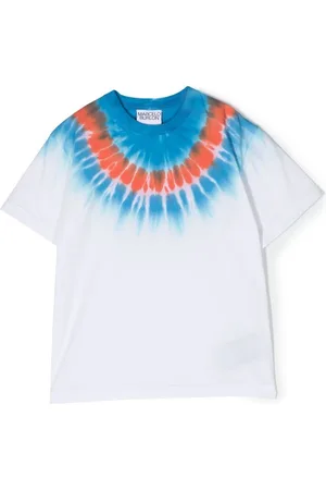 MARCELO BURLON T-Shirt mit Batikmuster