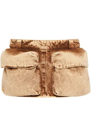Miu Miu Minirock mit aufgesetzten Taschen