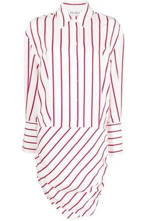 The Attico Gestreiftes Hatty Kleid
