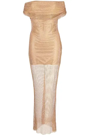 Self-Portrait Maxikleid mit Strass