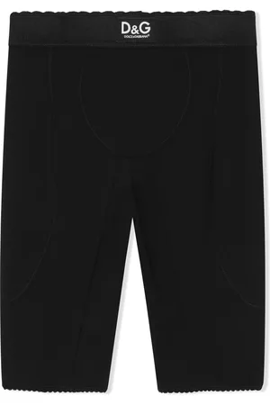 Dolce & Gabbana Radlerhose mit Logo-Patch