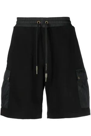 Moncler Shorts mit Logo-Patch