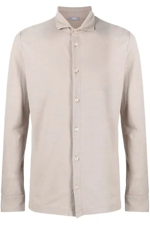 ZANONE Slim-cut button-down shirt