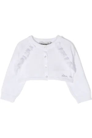 Simonetta Cardigan mit Rüschen
