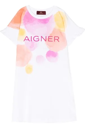 Aigner Kleid mit abstraktem Print