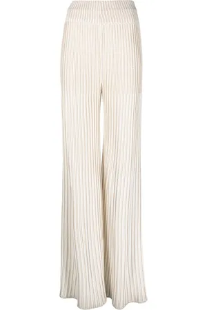 Balmain Strickhose mit hohem Bund
