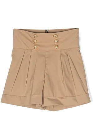 Balmain Shorts mit Statement-Knöpfen