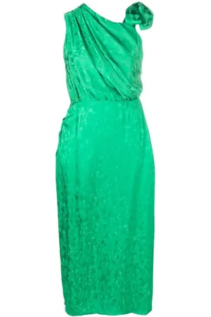 Msgm Kleid mit Jacquard-Print